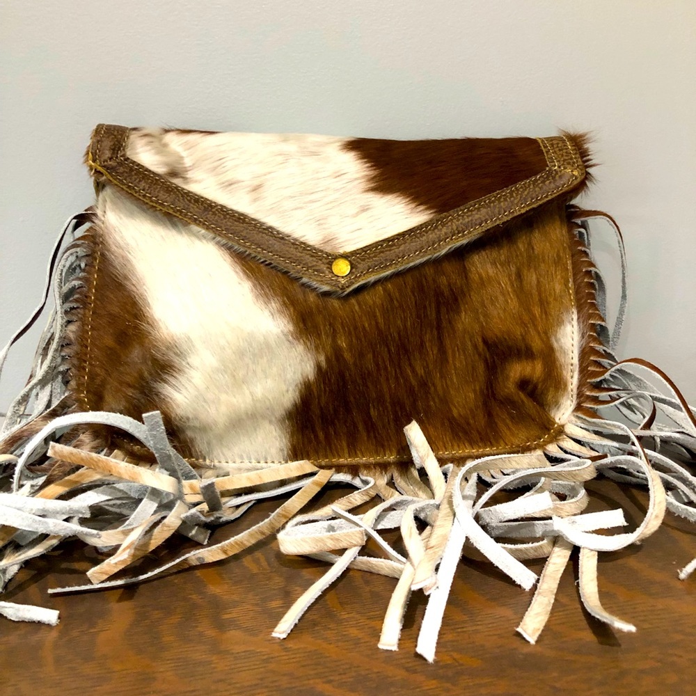 Myra Bag Cowhide Crossbody Purse